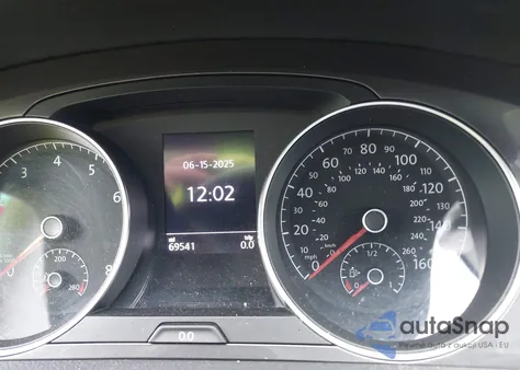 2017 Volkswagen Golf Alltrack Tsi Sel из США, поврежденный, VIN 3VWH17AU5HM505337